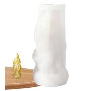 Candle Molds - Jesus Virgin Mary Cańdle Molď, 3D Silicone Relief Portrait Mold | Easy Release Heat-Resistant Casting Mould for Resin Soap Cañdle Chocolate Plaster | Religious Desktop Decoration Christ