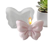 Candle Molds | Non Stick Bow Craft Supplies,Silicone Molds for Candle Making | for Epoxy Resin Soap Home Decor DIY Crafts Art Projects Birthdays Holidays Weddings Parties