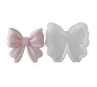 Candle Molds,Non Stick Bow Craft Supplies - Silicone Molds Romantic Desk Decor - for Epoxy Resin Soap Home Decor DIY Crafts Art Projects Birthdays Holidays Weddings Parties