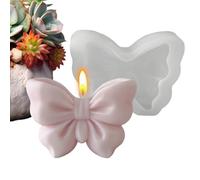 Candle Molds,Non Stick DIY Cute Bow,Resin Casting Silicone Candle Mold - for Wax Epoxy Plaster Soap Home Decor Art Projects Birthday Holiday Wedding Party