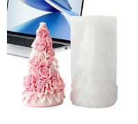 Candle Molds - Reusable Crafts for Candle Making - 3D Tree Molds for Crafts, for Beginner Friends Workshop Art Seasonal Activity