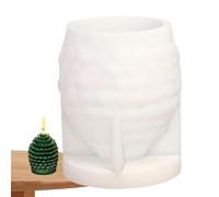 Candle Molds | Reusable Pine Cone Crafting Tools | Silicone Christmas Molds Candle Making | for Wax Plaster Soap Clay Chocolate Cake Arts & Crafts Christmas Table Decor Holiday