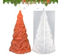 Candle Molds Silicone Christmas | 3D Christmas Silicone Chocolate Molds - Seasonal Decor for School Desktop Apartment Room Thanksgiving Holiday Party Offices Dormitory Desk