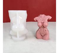Candle Molds - Silicone Mold for Candles Making, DIY 3D Moulds for Soy Wax, Beeswax, Scented Candle, Valentine's Day Gifts (Body)