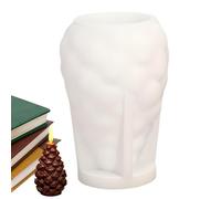 Candle Molds Silicone,Pine Cone Home Decor Craft Supplies - Winter Pine Cone Epoxy Resin Molds,for Wax Plaster Soap Clay Chocolate Cake Arts & Crafts Christmas Table Decor Holiday