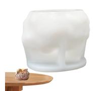 Candle Molds Silicone Reusable Flower Angel Resin Casting Epoxy Clay Wax