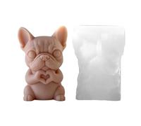 Candle Molds Silicone - Silicone Candle Mold Kit - Easy Release Craft Form System, 3D Animal Shape Casting Tool Set, Decorative Wax Model Making Equipment, Flexible Heat Resistant DIY Art Creation