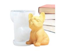 Candle Mould - 3D Cat Puppy Scented Silicone Mould | Chalk Ornament, Festive Animal Decoration Home Decoration, Candle Supplies Animal Crafts