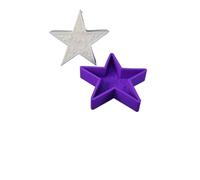 Candle Mould 6PCS Carving Pattern Moon Silicone Candle Mold DIY Star Aromath Soap Molds Plaster Resin Crafts for Candle Making(Style01)