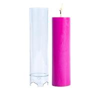 Candle Mould | Crystal Candle Making Molds Ideal for Chimes and Candle Table, Easy Mould Pillars Demold Soap Handmade DIY, Perfect for Crafting Enthusiasts