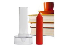 Candle Mould for Pillar Candles - PC Material, 10-20 cm, Reusable Tapered Candle Mould | Easy to Release Candle Mould with Non-Stick Coating, DIY, for Indoor and Outdoor Church, Home