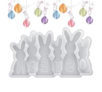 Candle mould, heat-resistant reusable craft mould, Easter candle mould, for Easter decoration, soap making, table decoration, home decoration, workshops