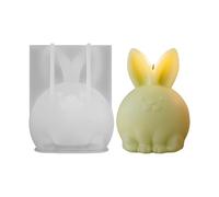 Candle Mould - Rabbit Shaped Casting, Silicone Candle Shape - for Home DIY Epoxy Resin Plaster Cement Clay Holiday