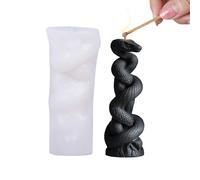Candle Moulds - Resin Shape | Snake Mold - 8" Easy Release Snake Candle Shape for DIY Art, Aromatherapy Candles and Home Decor, for Lovers and Craftsmen