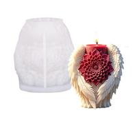 Candle Moulds - Silicone Craft Mould Set, DIY Soap Clay Mould Tools, Flexible Art Supplies Made of Epoxy Resin | Decorative Candle Mould for Chocolate Cakes, Plaster, Home Art Projects, Decoration