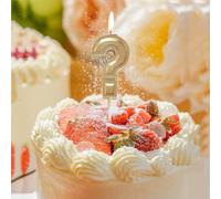 Candle Pack Citronella Candle Gold/Silver Question Mark Candle High End Delicate Cake Candle Baking Decoration Cake Plug In Party Creative Props Tealight Candle Holders Candlestick (Gold, One Size)