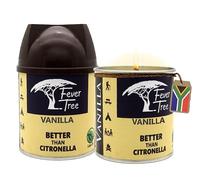 Candle Set - 2 x 230g Scented Candles, Better Than CITRONELLA, Long Burning, for Outdoor and Indoor use. 30 Hours Each, 60 Total Hours. (Vanilla)