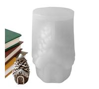 Candle Shape Christmas - House Molding Mold | Desktop Decoration Concrete Models,For Epoxy Resin Plaster Soap Party Planner Art Teacher Holiday Enthusiasts Workshops Holiday Activities