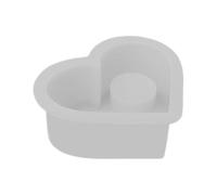 Candle Silicone Mould Love Heart | 3D Heart Candlestick Mould | Premium Candle Making Moulds | Ideal for Handmade Resin Epoxy Casting Moulds, Perfect Valentine's Day, Wedding, Home Decoration, G