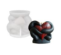 Candle Silicone Mould, Snake Body Silicone Moulds, Non-Stick Soap Tool for Figure Casting, Craft Projects
