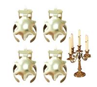 Candle Snuffer, Automatic Candle , 4X Automatic Candle Extinguisher Clip-On, Taper Automatic Candle , Decorative Candle Clip On