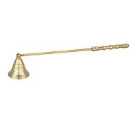 Candle snuffer with a movable brass head, 25 cm