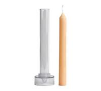 Candle Stick Mold - Taper Beeswax Casting Tool, Non-Stick Professional Candle Making Mould, Elegants DIY Handicraft Project Gear, Modern Pillar Candleware | for Women Adults Home Church