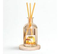 Candle Street | Masai Mara - Travel Notes | Air Freshener with Sticks | Lemon, Earl Grey Tea and Vanilla | 100ml - Long Lasting 10 Weeks | Citrus and Relaxing Scent