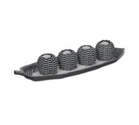 Candle Tray 4 Tea Light Holders Decorative Candle Set Candle Plate Candle Stand
