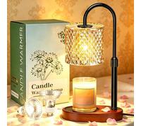 Candle Warmer Lamp with Timer, Candle Warmer Height Adjustable Dimmable