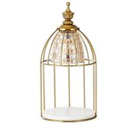 Candle Warmer Lamp with Timer Dimmable, Modern Flameless Candle Lamp Warmer for Scented Jar Candles, Aroma Night Light and Home Decor Gift for Women, Housewarming, Birthday, Christmas (Golden,Round)