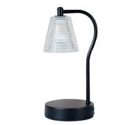 Candle Warmer Lamp with Timer Dimmable, Modern Flameless Candle Lamp Warmer for Scented Jar Candles, Aroma Night Light and Home Decor Gift for Women, Housewarming, Birthday, Christmas (Glass)