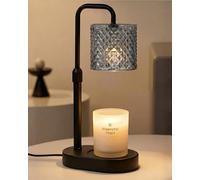 Candle Warmer Lamp with Timer & Dimmer, Modern Electric Wax Burner for Scented Wax, Adjustable Height Candle Lamp Warmer, New Home Gifts & Housewarming Presents for Women Mum Daughter Sister Friend
