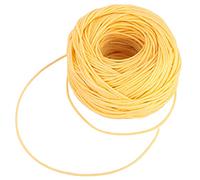 Candle Wick, 200ft Organic Hemp Beeswax Coated Wicking Roll | No Black Smoke No Drip Formula Natural Beeswax Coated Slow Burning Smokeless Flat Braid Wick Candle Making DIY Crafts