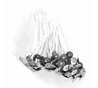 Candle Wick, Cotton Candle Wicks Candlewick Smokeless Candle Wicks 100PCS 8/10/12/14/15/20cm Long for Candle Making Tealight Candles (10cm)