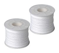 Candle Wick Cotton Candle Wicks Roll for Candle Making 61Mx2 Long 18 Ply Braided Handmade Candle Wax Wick DIY Candle Making Supplies for Candles DIY Crafts