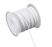 Candle Wick Roll - Cotton Wick Candle Wick Spool, Candle Wick | Candle Wick Roll Coated with Natural Soy Wax, Candle Wick Rolls, Candle Wicks, Low , Paper Woven Cotton Yarn, Making