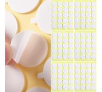 Candle Wick Stickers, 160 PCS Heat Resistance Double-Sided Stickers with The Little ‘‘Tail’’, Adhere Steady in Hot Wax Stickers for Candle Making