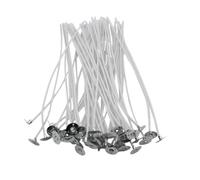 Candle Wicks - Candle Making Kit | 50 Pieces Pre-Waxed Candle Wick for Candle Making | Soy Candle Wick Kit for Crafts | Low & Long Burn for Candles, Candle Making