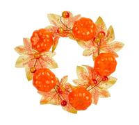 Candle Wreath - Small Candle Rings - Gothic Table Centerpiece Party Supplies for Halloween Holiday Wedding Haunted House Dining Room Bedroom