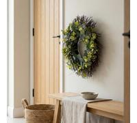 Candlelight 37Cm Foliage Unlit Wreath - Green