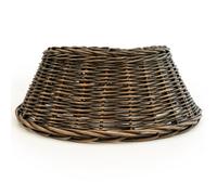Candlelight 60Cm Dark Brown Wicker Tree Skirt Decor
