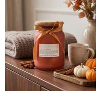 Candlelight Amber Boston Pumpkin Pie Scent Medium Scented Candle