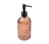 Candlelight Amber Glass Soap Dispenser