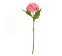 Candlelight Artificial Chrysanthemum Flower Stem Pink 42cm