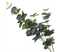 Candlelight Artificial Eucalyptus Leaf Stem Green 85cm