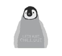 Candlelight Baby Penguin Lets Just Chill Out Women's T-Shirt - White - S - White