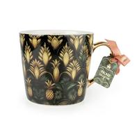 Candlelight Black Deco Pineapple Historic Royal Palace Inspired Mug Candlelight Multicolor