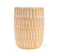 Candlelight Cream Speckled Ceramic Tumbler