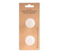 Candlelight Cream Steel Round Internal Door Knob (Dia)40mm, Pair